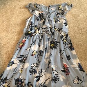 Cute blue floral dress
